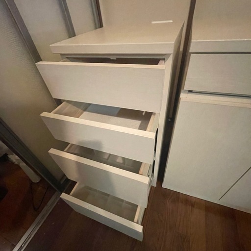 GMFK541B○隈木工所 フレスコ キャビネット 収納棚 チェスト リビング