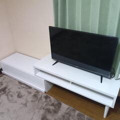 テレビ32型、テレビラック　セット