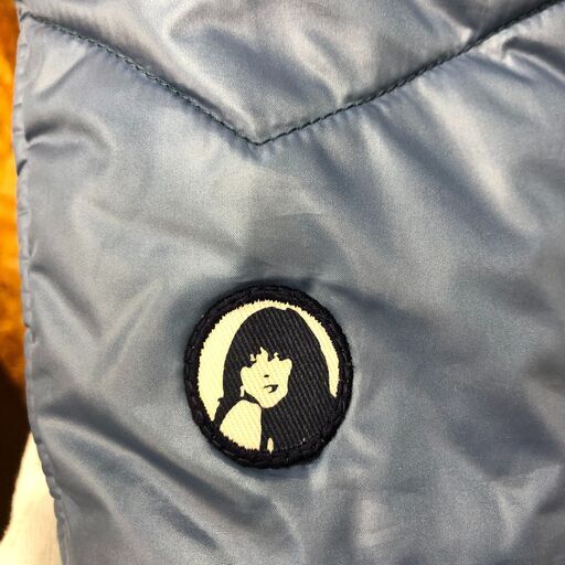 A124】中綿ブルゾン HYSTERIC GLAMOUR ブルー