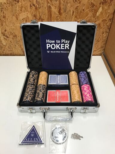 世界のヨコサワ オリジナルデザイン ポーカーチップセット 未開封 未