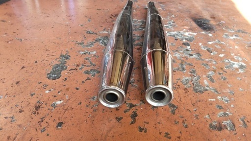 モトグッチカリフォルニア純正マフラー左右2本