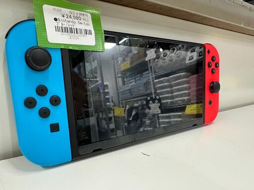 新品】 Nintendo Switch 本体 ネオンブルー / ネオンレッド ジモティ 