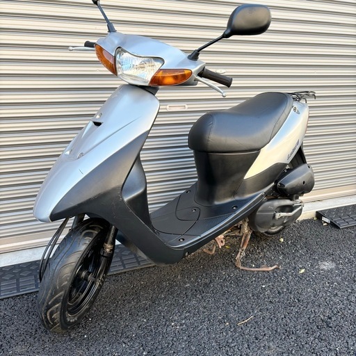 3039.高馬力2スト　レッツII バッテリー、シート、ミラー新品　千葉県柏市　即日配送、自走引き取りも可能