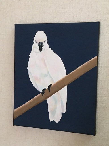 【アクリル画】imaginary bird