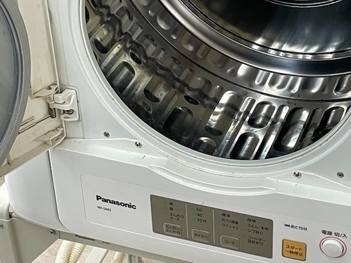 Panasonic 6kg衣類乾燥機 2019年製 NH-D603 純正置台(NC-30U)付き 