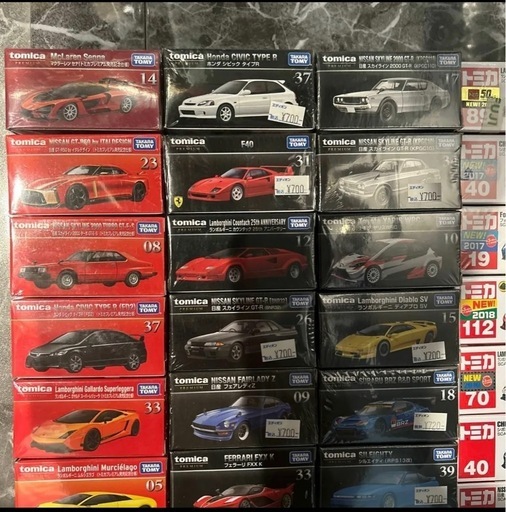 【未開封】トミカプレミアム発売記念仕様　日本車まとめ売り　16台 トミカ未開封 まとめ売り 未開封】トミカプレミアム発売記念仕様 日本