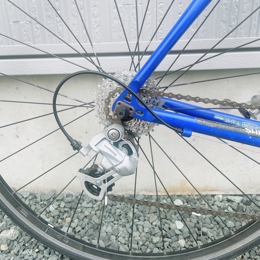 J6620 ロードバイク Grandir シルバー 700C×28C 3×7ギア ☆店頭にて