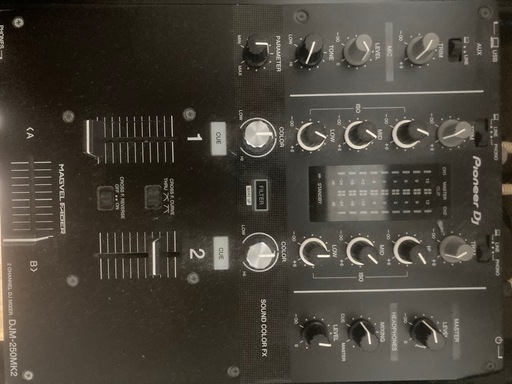 ターンテーブル DJセット DJ機材セット(ターンテーブルSL1200MK5×2 