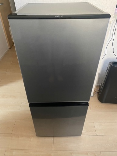 アクア 126L 2022年製 AQR-J13M(S 2ドア 右開き アクア 126L 2022年