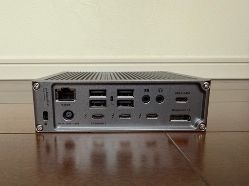 CalDigit TS4 Thunderbolt4対応ドッキングステーション CalDigit