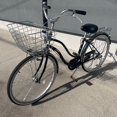 コンフォートスポーツ 6速 27インチ 軽快車 黒 （212）