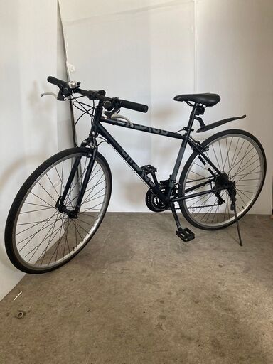 D-289】OTOMO ロードバイク ブラックカラー 中古 激安 通勤 通学  