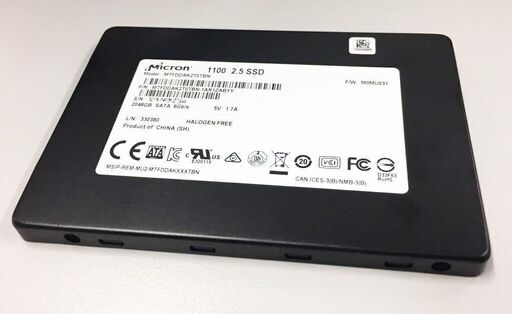 Micron 2.5インチ SATA SSD 2TB (2048GB) ★4 Micron 2.5インチ SATA SSD 2TB (2048GB) ☆4