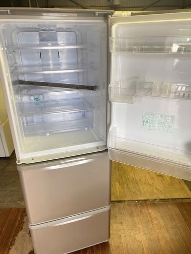 NO 682 北九州市内配送設置無料保証付きシャープ SHARP 冷蔵庫 （350L  