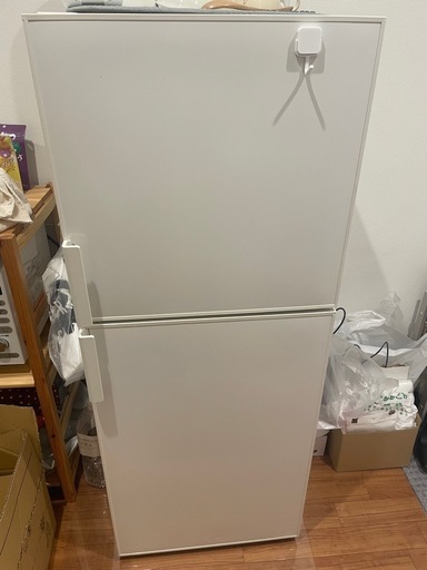 12月2日まで】無印良品 冷蔵庫 無印良品、一人暮らし向けの真っ白で
