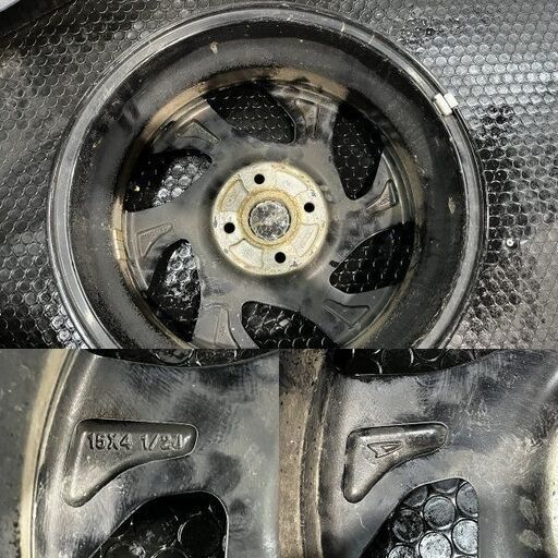 良好ホイール】ダイハツ タント カスタム 純正 15in 4.5J +45 PCD100 165/55R15 ホイールのみ発送可 ムーヴ ウェイク ミライース : パーツ販売ナンバーワン - 通販 - Yahoo!ショッピング