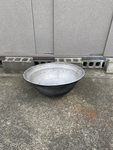 希少　昔のお茶の葉を焼くアルミ鍋