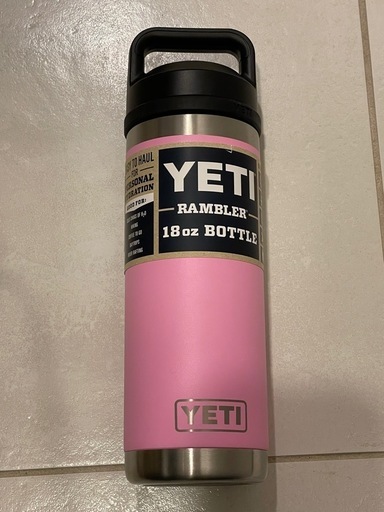 【新品未使用】YETI ランブラー ボトル チャグキャップ付き 水筒