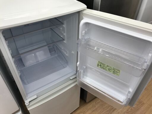 ☆ジモティ割あり☆ SHARP 冷蔵庫 SJ-D14E-W 137L 2019年製 動作  