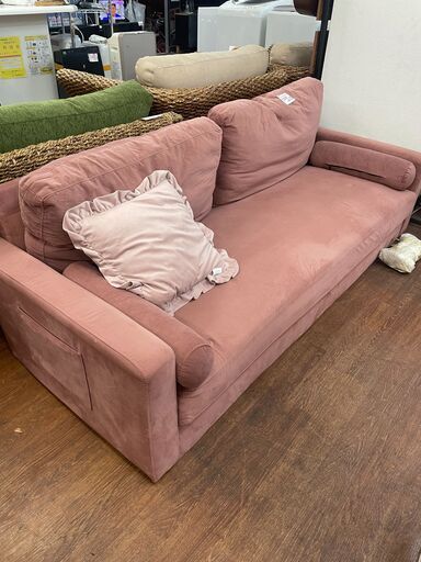 リサイクルショップどりーむ荒田店No.4843 2人掛けソファー♪ 美品！