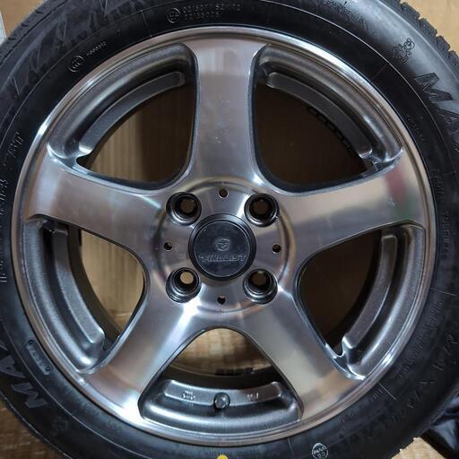 ファイナリスト155/65-14 新品タイヤホイール4本セット (バイク趣味人  