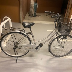 ★ジモティ割あり★  自転車 26インチ シルバー クリーニング済み TJ5954 ☆ジモティ割あり☆ 自転車 26インチ シルバー クリーニング済み TJ5954