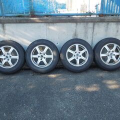 深リム ホイルタイヤセット 15インチ 6.5J 帯広発