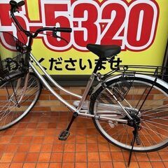 サブスク利用も可能❕】26インチ - シルバー / ABELIA【整備済み】26013B