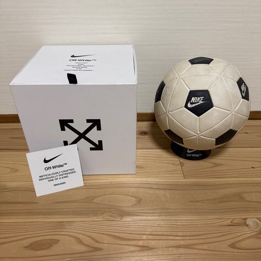 激レア OFF WHITE X NIKE サッカーボール Off-White™とNikeLabによる