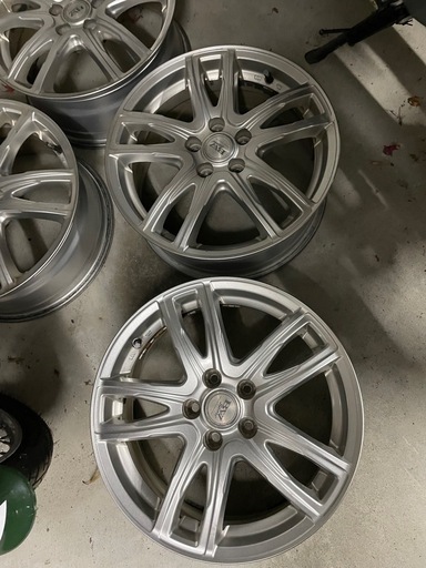 うめさん①　スバル純正 ENKEI製 16インチアルミホイール 4本セット アルミホイール 16インチ スバル？ うめさん② スバル純正 ENKEI製 16