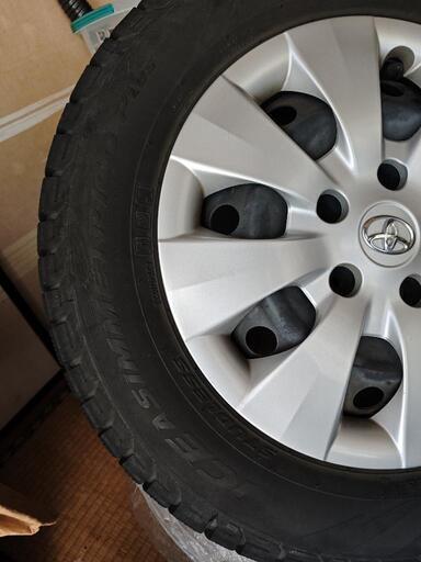 TOYOTA純正ホイルスタッドレスタイヤ4本セット