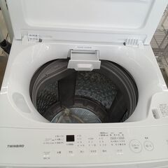 ☆ジモティ割あり☆ ツインバード 洗濯機 5.5㎏ 21年製 動作確認