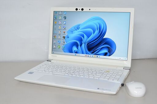 ホワイト色★東芝★メモリ16GB★最新Win11★新品SSD512GB★ 最新Windows11+office 東芝 T75/GGD 高性能core i7-8550U/メモリ8GB