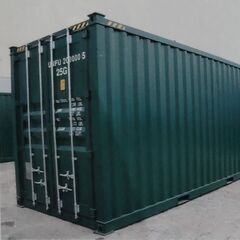 20ft 中古 コンテナハウス 塗装済み 事務所 静岡県掛川市