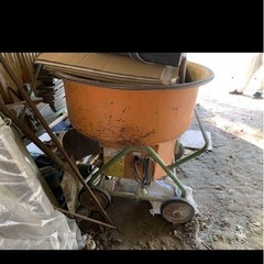 モルタルミキサー（中古）を格安で譲ります