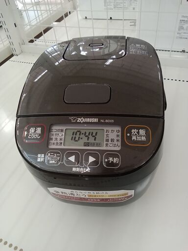 ★ジモティ割あり★ ZOJIRUSHI 炊飯器 NL-BD05 3合 21年製 動作確認／クリーニング済み TC6242