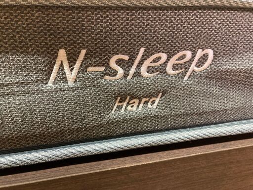 愛品館八千代店ニトリ 【マットレス付き】ダブルベッドN-sleep Hard 