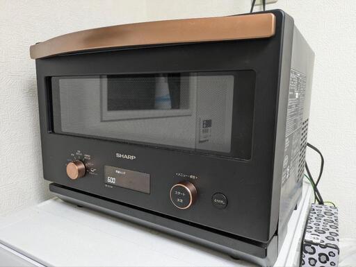 SHARP 18Lオーブンレンジ RE-SD18A-B ブラック【一部故障アリ】