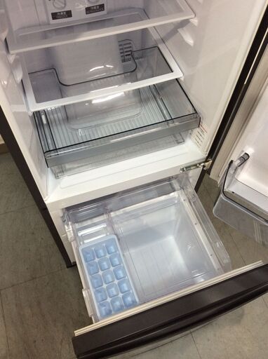 美品】2023年製 三菱電機 MR-P15H-H 146L マットチャコール 冷蔵庫