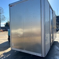 トラックコンテナ6m×2.1mアルミ綺麗 トラックコンテナ6m×2.1mアルミ綺麗