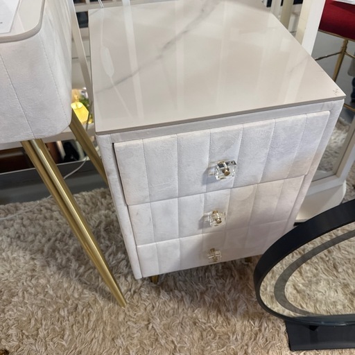 ドレッサーセット4点 ベージュ イタリア式高級ドレッサーセット4点