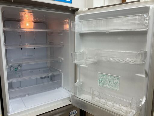 SHARP シャープ 350L冷蔵庫 2013 SJ-WA35X No.3218○ ※現金