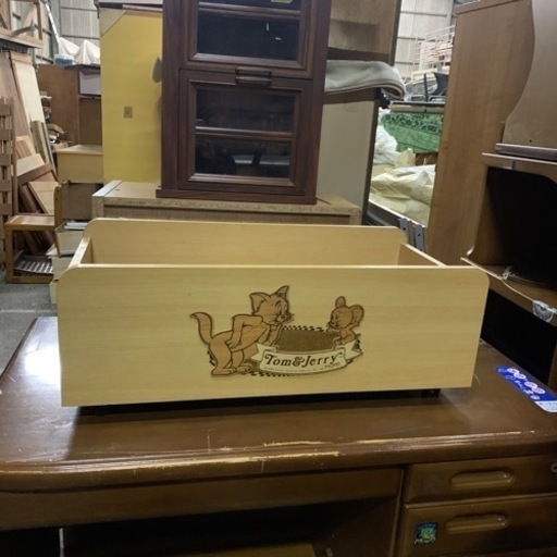 トムとジェリー　木製カート