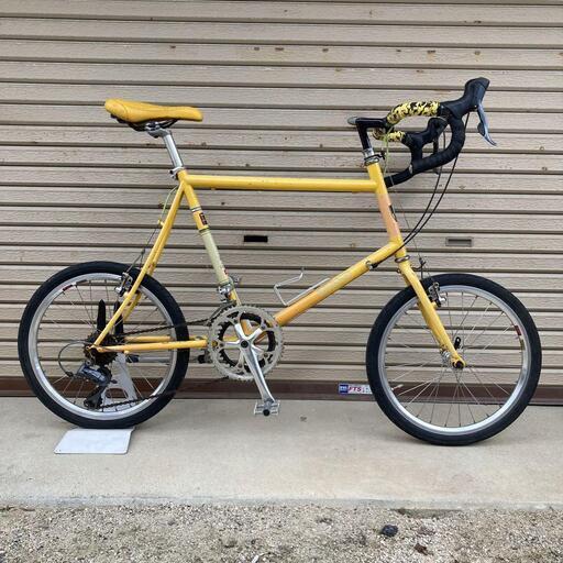 パリパリ　BRUNO　レイノルズクロモリ　20インチ　ミニベロロード BRUNO レイノルズクロモリ 20インチ ミニベロロード パリパリ BRUNO