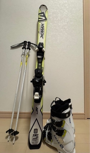 SALMON ジュニアスキー 130スキーセット スキー130cm SALMON