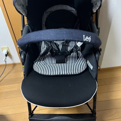 廃盤品】 Lee ライトクルーズ デニム リー ベビーカー ネイビー A型 