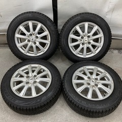 決まりました。スタッドレストーヨー195/65R15 22年製バリ山PCD100  