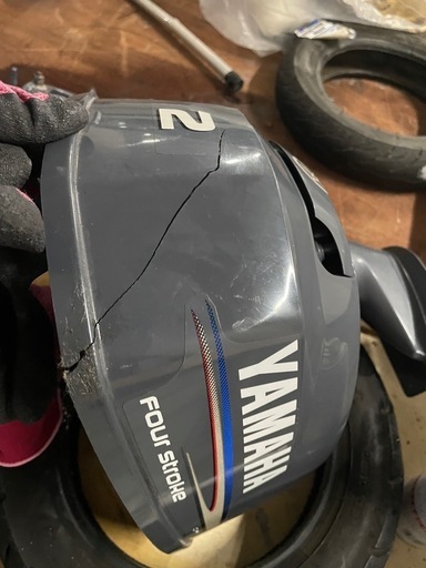 船体YAMAHA エンジンYAMAHA20馬力4スト 船外機 チルトモーター セル 