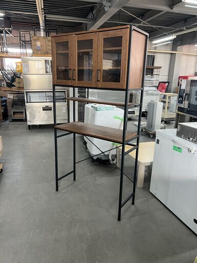 食器棚❕ レンジボード❕ ゴミ箱上ラック❕ ゲート付き軽トラ”無料貸出  