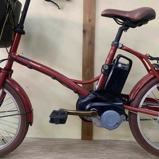 195整備済新基準良品　パナソニック　グリッター 電動アシスト自転車 20インチ 中古車 【法人宛に全国送料無料・個人+8000円】 195整備済新基準良品 パナソニック グリッター 電動アシスト自転車 20
